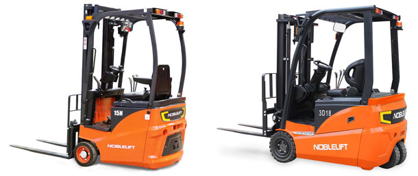 New electric forklift sales