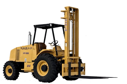 Harlo rough terrain forklift