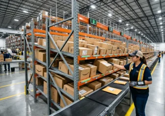 Carton flow rack